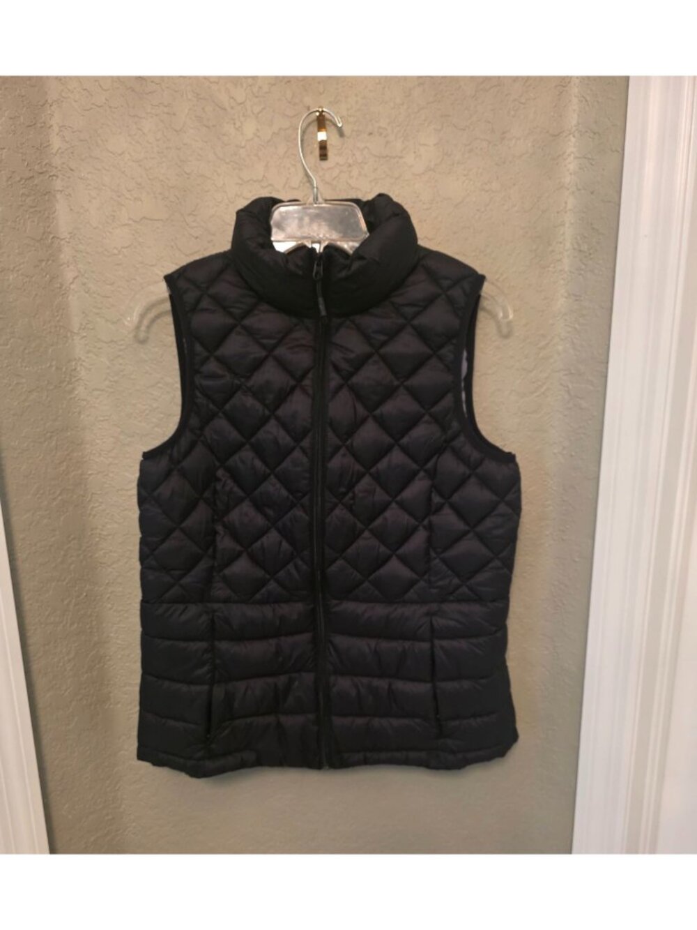 Zeroxposur Ladies Black Lightweight Puffer Vest M EUC